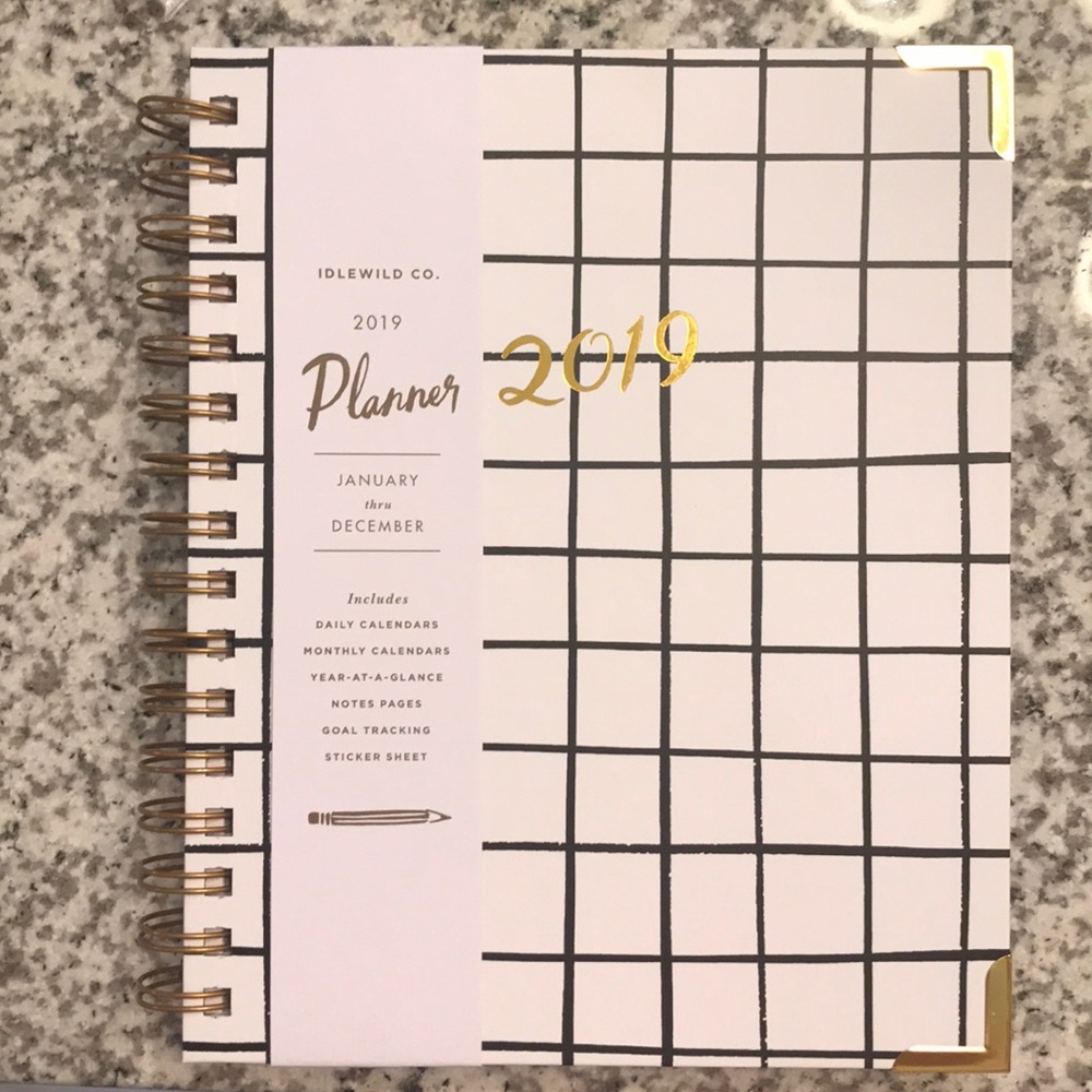 Idlewild Co. 2019 Planner (from Dec 2019 Causebox)